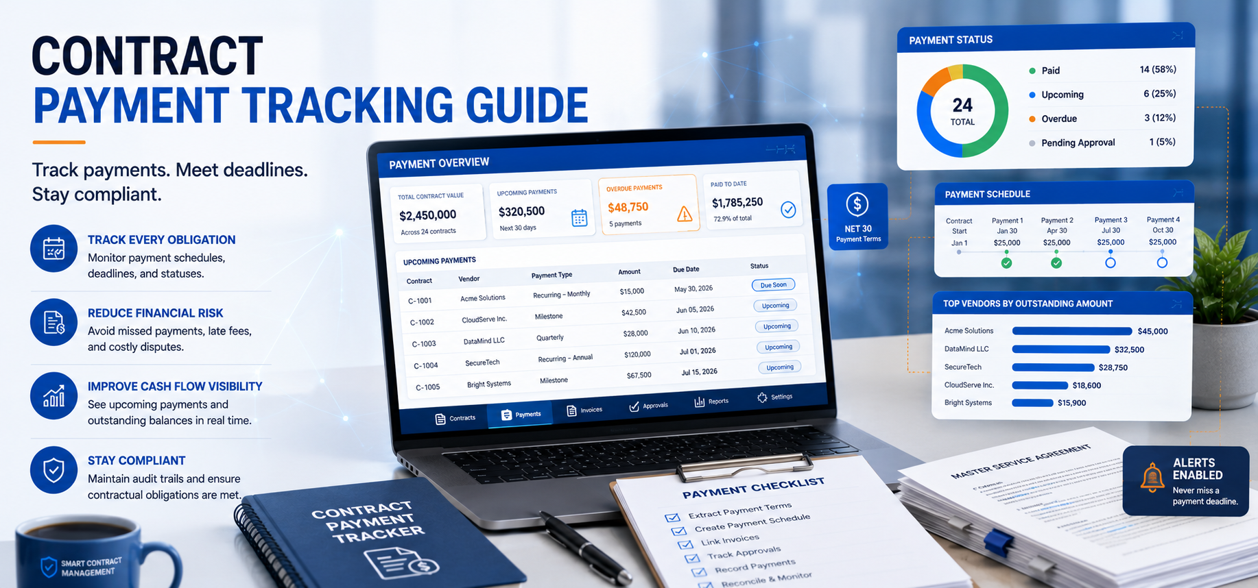 Contract Payment Tracking Guide: Manage Payments & Deadlines